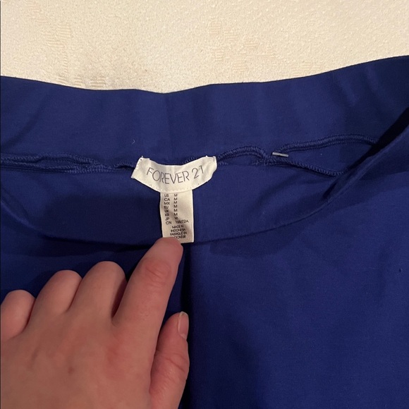 Forever 21 Bodycon Skirt-Royal Blue - Picture 2 of 3